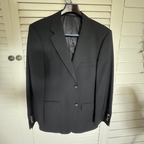 Club Room Navy Blazer 38R - Picture 1 of 2